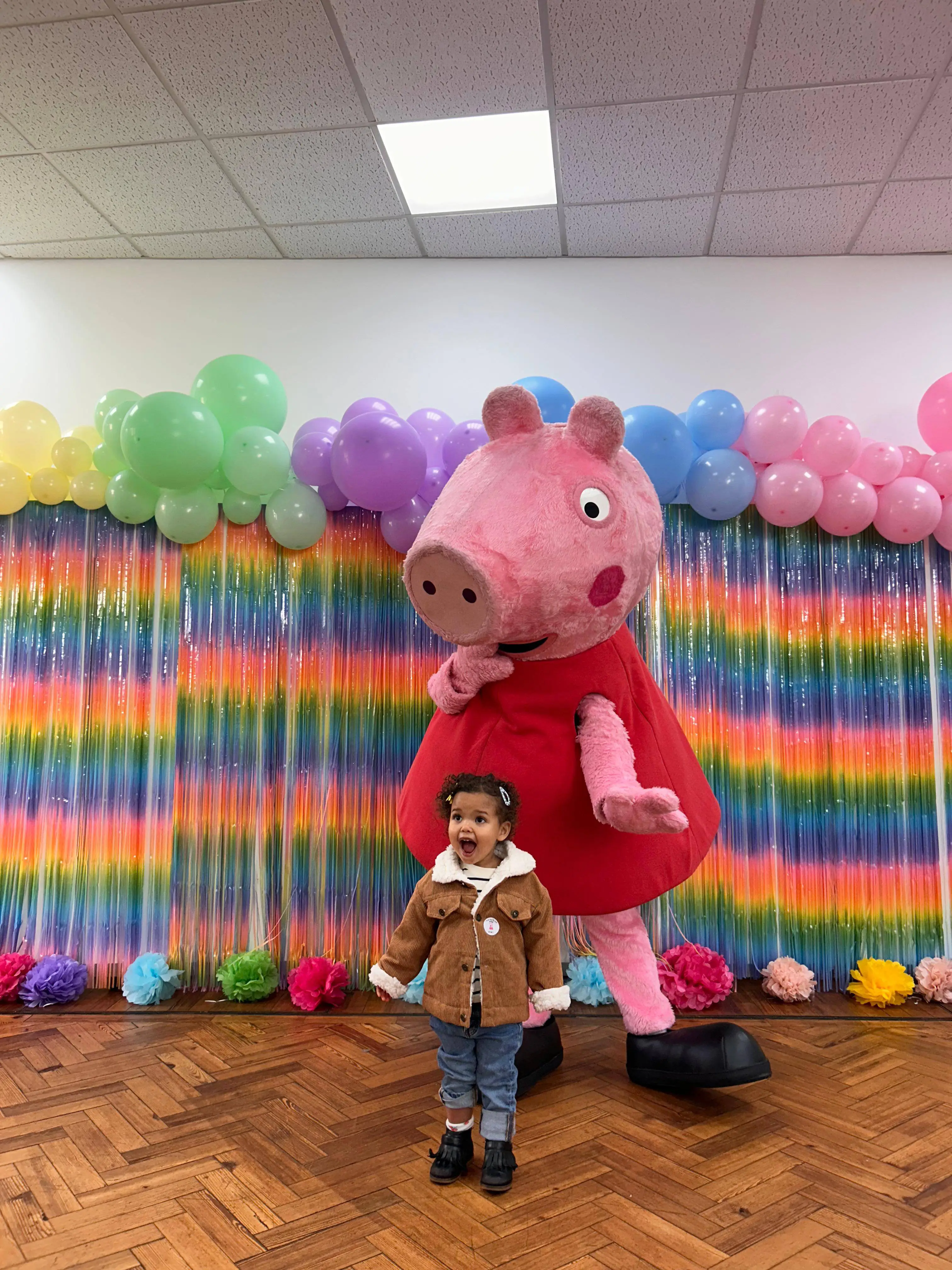 peppa pig flu clinic